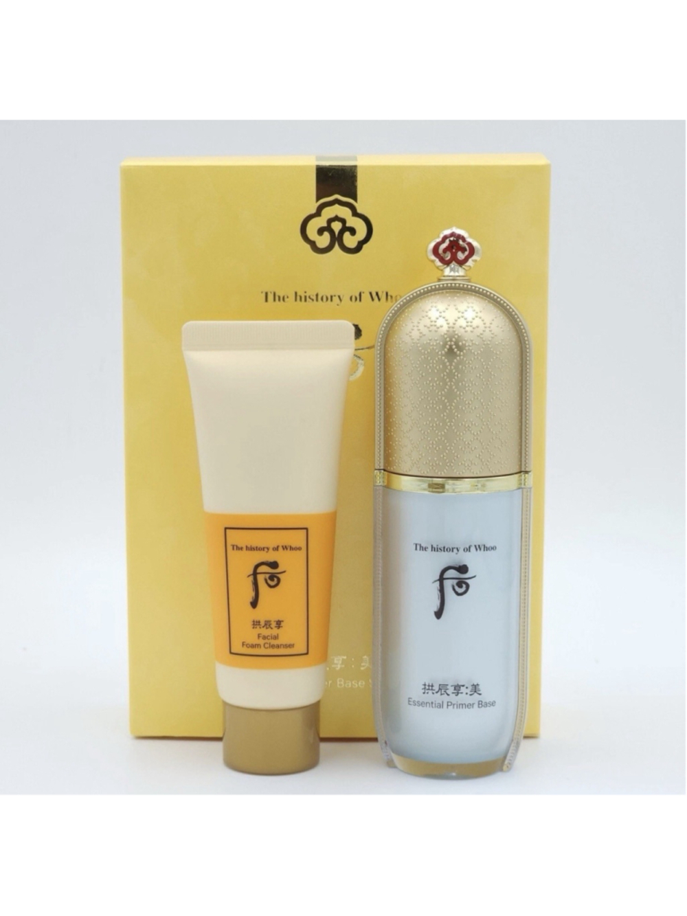 The history of Whoo Gongjinhyang Mi Essential Primer Base Special Set K-Beauty